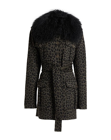 P.A.R.O.S.H. Coat Dark green 100% Wool