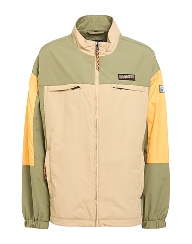 NAPAPIJRI Jacket Military green 100% Polyamide, Polyester, Polyacrylic