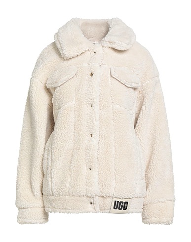 UGG Teddy Coat Avorio 94% Poliestere, 6% Elastan