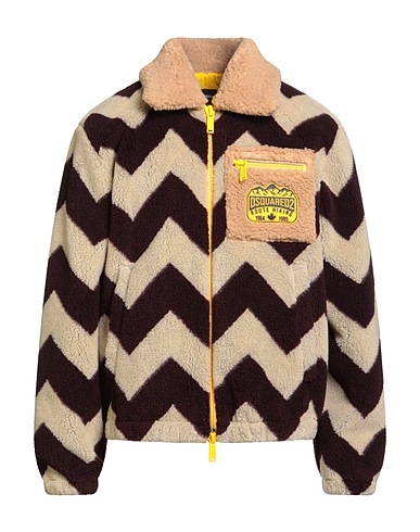 DSQUARED2 Teddy Coat Beige 100% Polyester, Acrylic