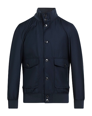HERMAN & SONS Jacket Midnight blue 80% Polyester, 20% Rayon