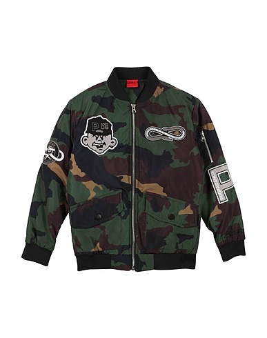 PROPAGANDA Shell jacket Military green 100% Polyester