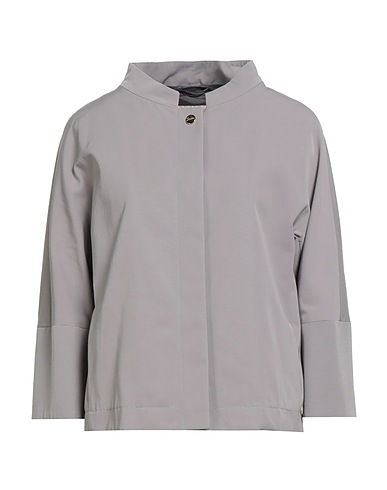 HERNO Jacket Grey 54% Polyester, 46% Cotton