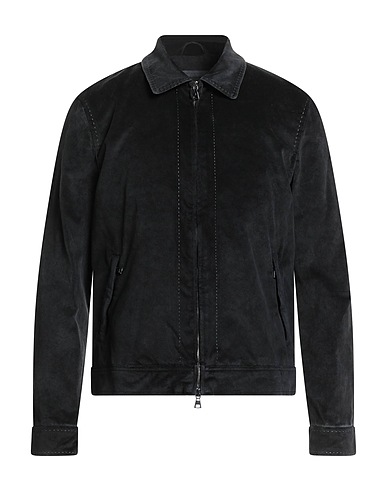 JOHN VARVATOS Jacket Black 100% Cotton