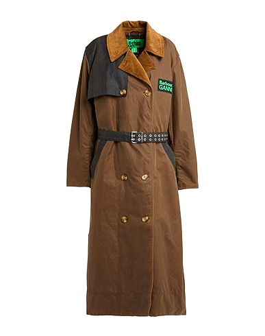 BARBOUR x GANNI Trench coat 100% Organic cotton, Recycled polyester