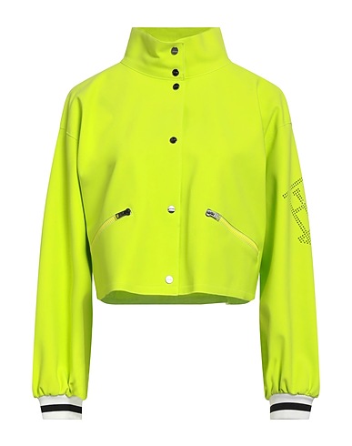 HERNO Jacket Lime green 72% Polyamide, 28% Elastane
