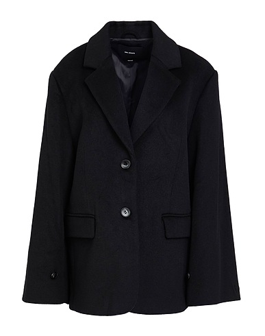 AXEL ARIGATO Coat Black 52% Wool, 38% Polyester, 5% Viscose, 3% Acrylic, 2% Polyamide
