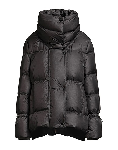 MOORER Shell jacket Grey 100% Polyamide, Virgin Wool