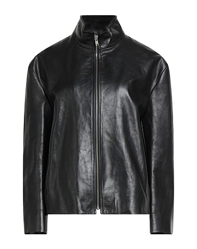 HACHE Jacket Black 100% Leather