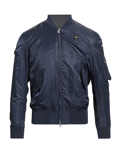 BLAUER. Bomber Navy 100% Polyamide