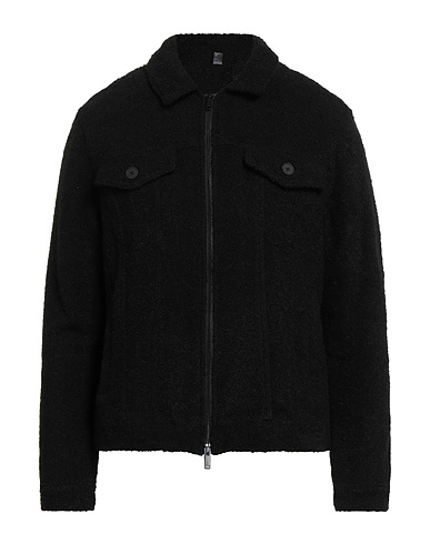 JOHN VARVATOS Jacket Black 50% Acrylic, 35% Polyester, 15% Cotton