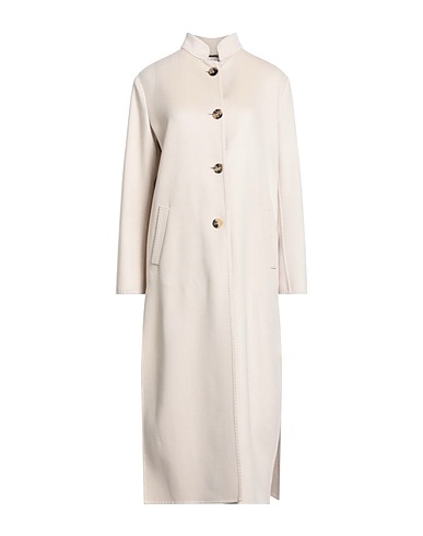 AGNONA Coat 100% Cashmere, Metal