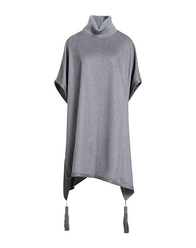 AGNONA Cloak 100% Cashmere, Lambskin