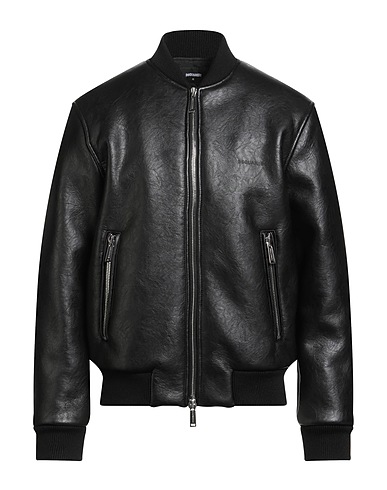 DSQUARED2 Bomberjacke Schwarz 85% Polyester, 15% Viskose, Polyurethan