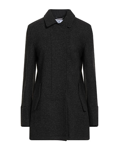 MARELLA SPORT Coat Charcoal 93% Virgin Wool, 5% Polyamide, 2% Elastane