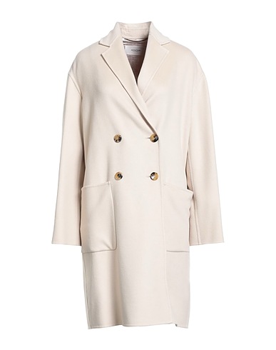 AGNONA Coat Beige 100% Cashmere
