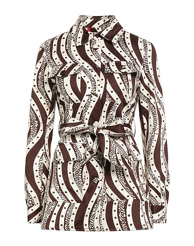 MAX&Co. Jacket MARRONE 97% Cotton, 3% Elastane