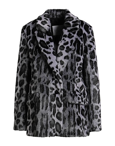 FORTE_FORTE Teddy Coat Lilac 100% Polyester