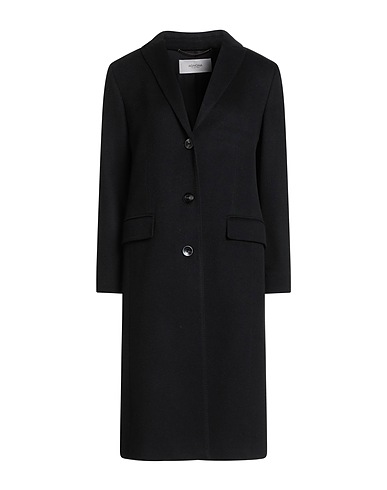 AGNONA Coat Black 100% Cashmere