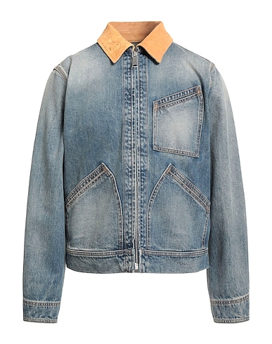 MCQUEEN デニムブルゾン コットン 100%