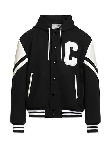 CELINE Jacket Black 90% Wool, 10% Polyamide