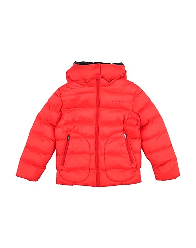 MARNI Shell  jacket Tomato red 100% Polyamide, Polyester, Elastane