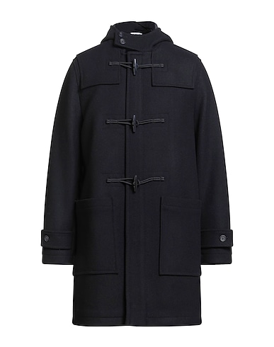 PAOLONI Cappotto Blu notte 50% Lana, 40% Poliestere, 5% Acrilico, 3% Viscosa, 2% Poliammide