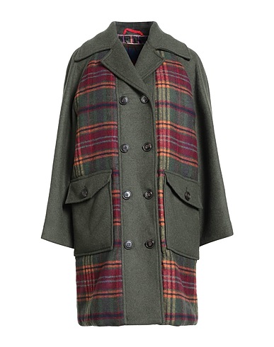 MAX&Co. Coat PONY RIDE Military green 48% Wool, 29% Polyester, 18% Acrylic, 5% Polyamide
