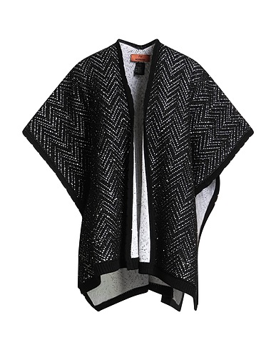 MISSONI Cappa Nero 57% Cotone, 32% Poliammide, 11% Poliestere