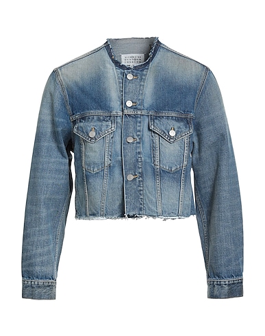 MAISON MARGIELA Denim jacket Blue 100% Cotton