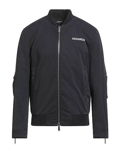 DSQUARED2 Bomber Navy blue 98% Cotton, 2% Elastane