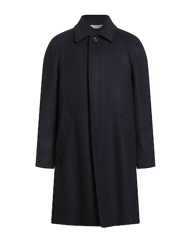 PAOLONI Coat BLU NAVY 80% Wool, 20% Polyamide