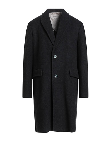 AGNONA Coat Charcoal 100% Cashmere