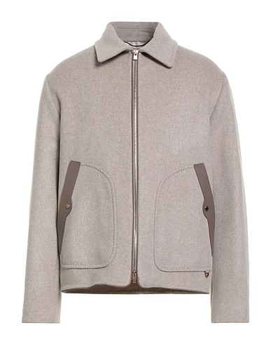 AGNONA Coat Light grey 100% Cashmere