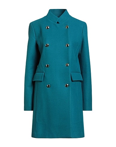 LIU •JO Coat Deep teal 52% Acrylic, 42% Polyester, 6% Wool