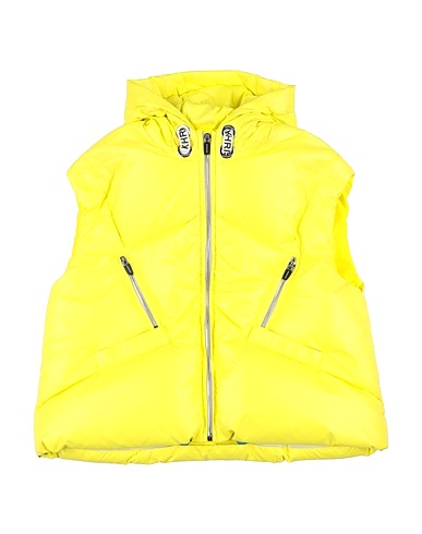 KHRISJOY Gilet Yellow 100% Polyamide, Polyester