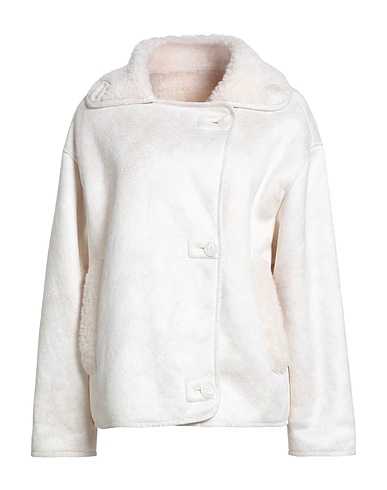 BULLY Teddy Coat Off white 100% Wool