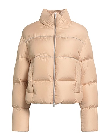 PESERICO Shell jacket Sand 100% Polyester, Viscose