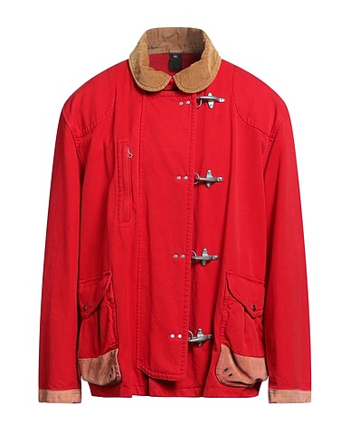 FAY Jacket Red 100% Cotton
