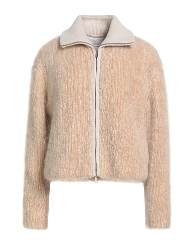 PESERICO Jacket Sand 48% Mohair wool, 30% Camel wool, 20% Polyester, 2% Virgin Wool