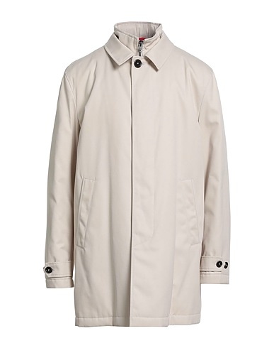 FAY Coat Beige 65% Polyester, 35% Cotton