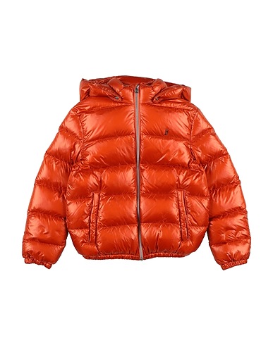 HERNO Shell  jacket Orange 100% Polyamide