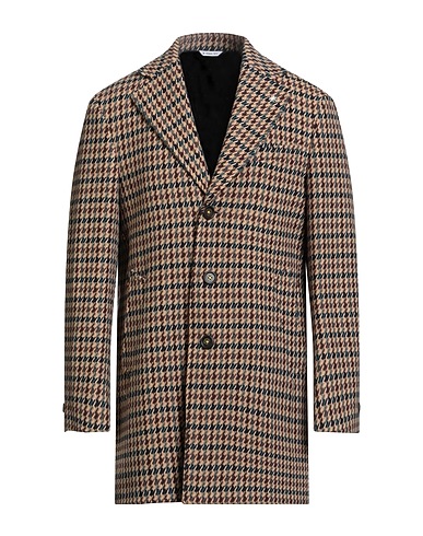 MANUEL RITZ Cappotto Cammello 70% Lana, 15% Poliestere, 10% Poliammide, 5% Altre Fibre