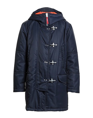 FAY ARCHIVE Coat Navy blue 100% Polyamide