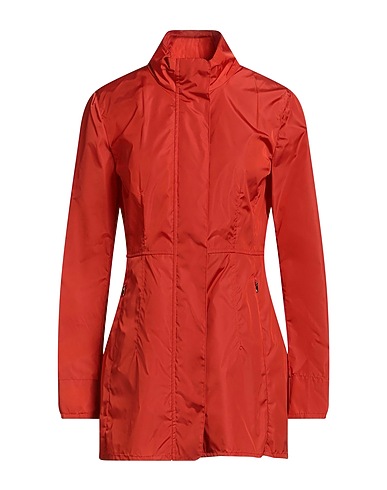 FAY Full-length jacket Rust 100% Polyamide