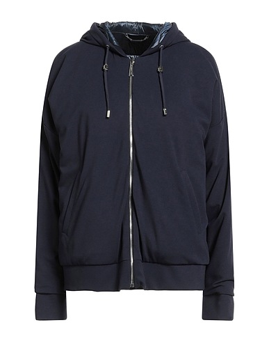 MOORER Shell  jacket Midnight blue 65% Viscose, 30% Polyamide, 5% Elastane