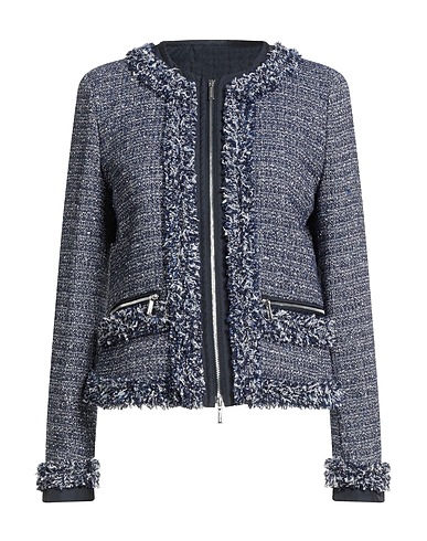 MOORER Jacket Navy 33% Viscose, 23% Polyester, 22% Cotton, 21% Polyamide, 1% Elastane