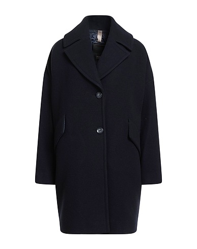 DUNO Coat Navy 75% Virgin Wool, 20% Polyamide, 5% Cashmere, Polyester