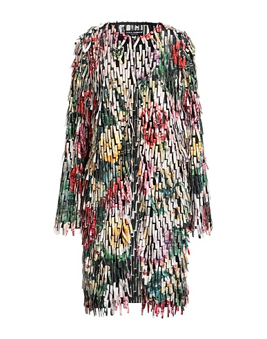 DOLCE&GABBANA Full-length jacket Yellow 100% Polyester