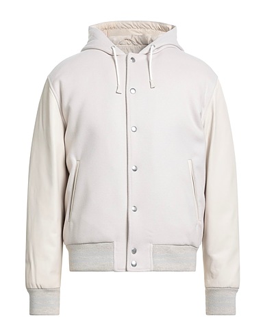 ELEVENTY Shell  jacket Beige 100% Lambskin, Wool, Cashmere
